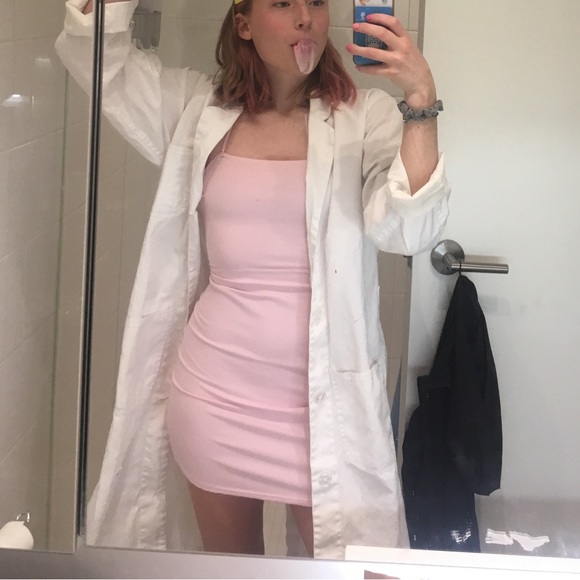 Urban Outfitters Pink Strappy Dress - Picture 1 of 6